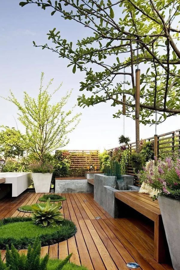 花园形式 露台花园